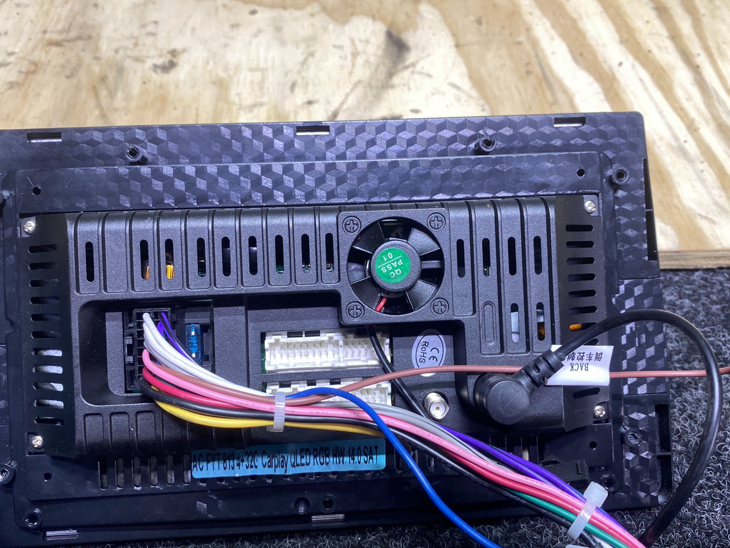 - Stereo Head Unit PN: after market