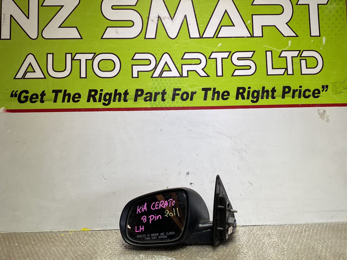 2011 Kia Cerato- Left Door Mirror PN: 8 pins