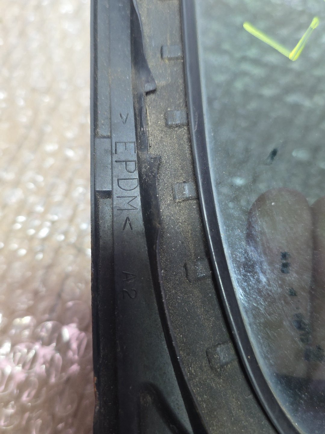 2007 Used Lexus IS250- Left Rear Quarter Door Glass PN: Tint Number M31S8