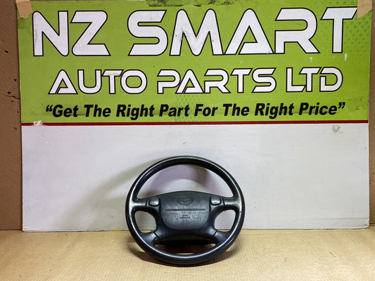 1996 Used Toyota Starlet EP91 - Steering Wheel PN: complete with airbag