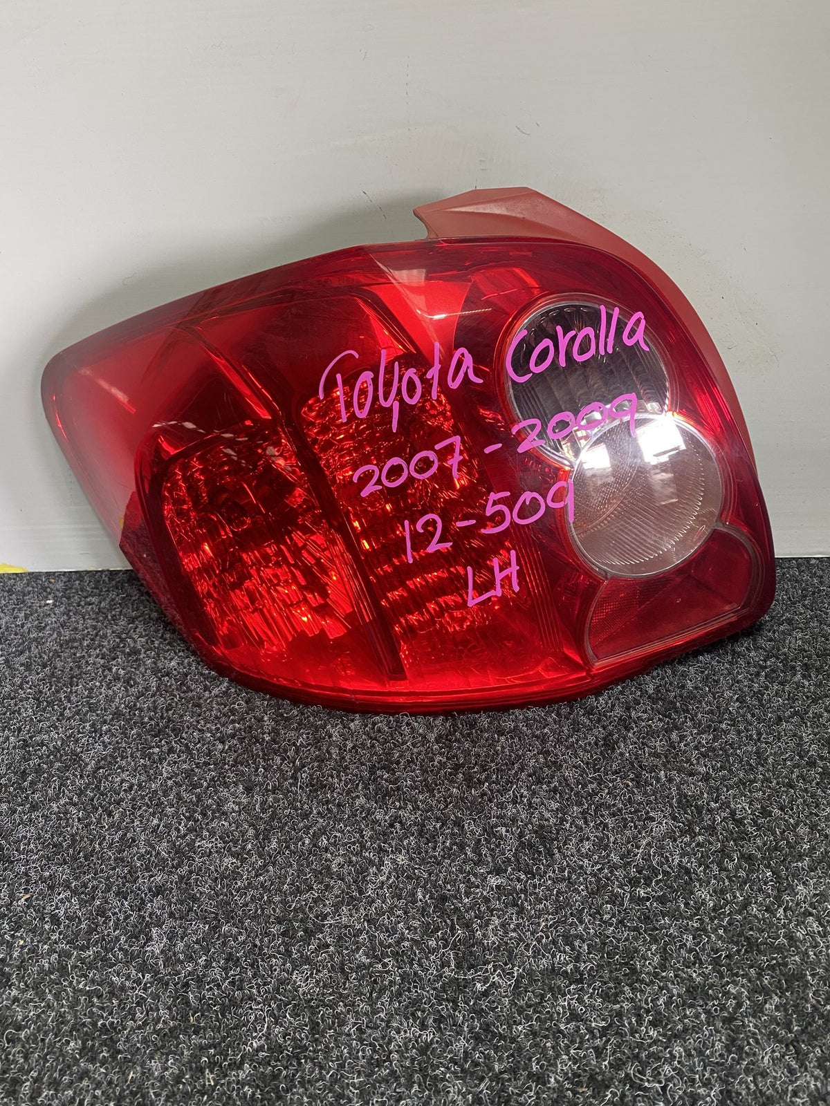 2007 Toyota Corolla - Left Taillight PN: see pics