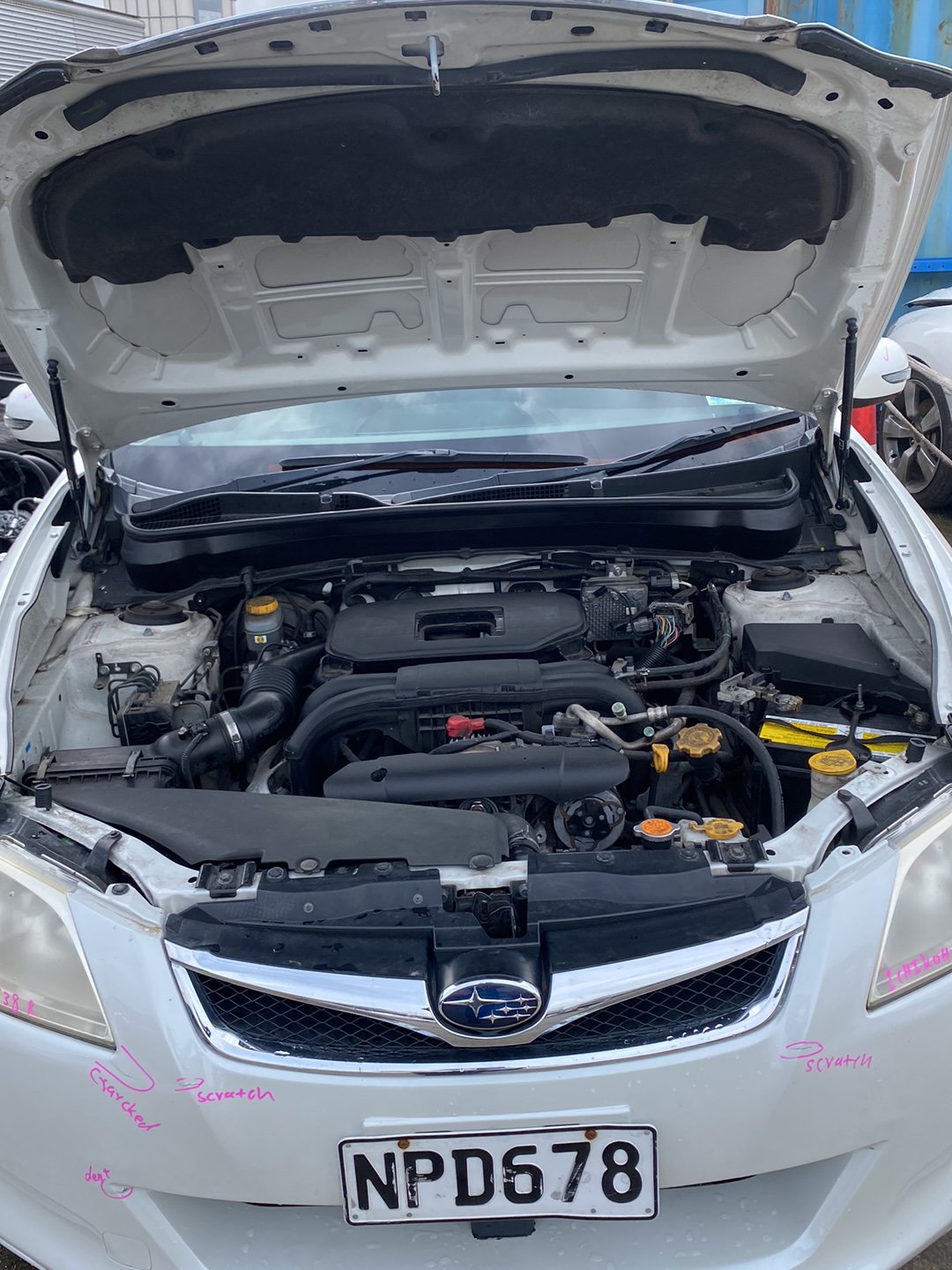 2010, Subaru, Exiga, YA9 Dismantling For Parts