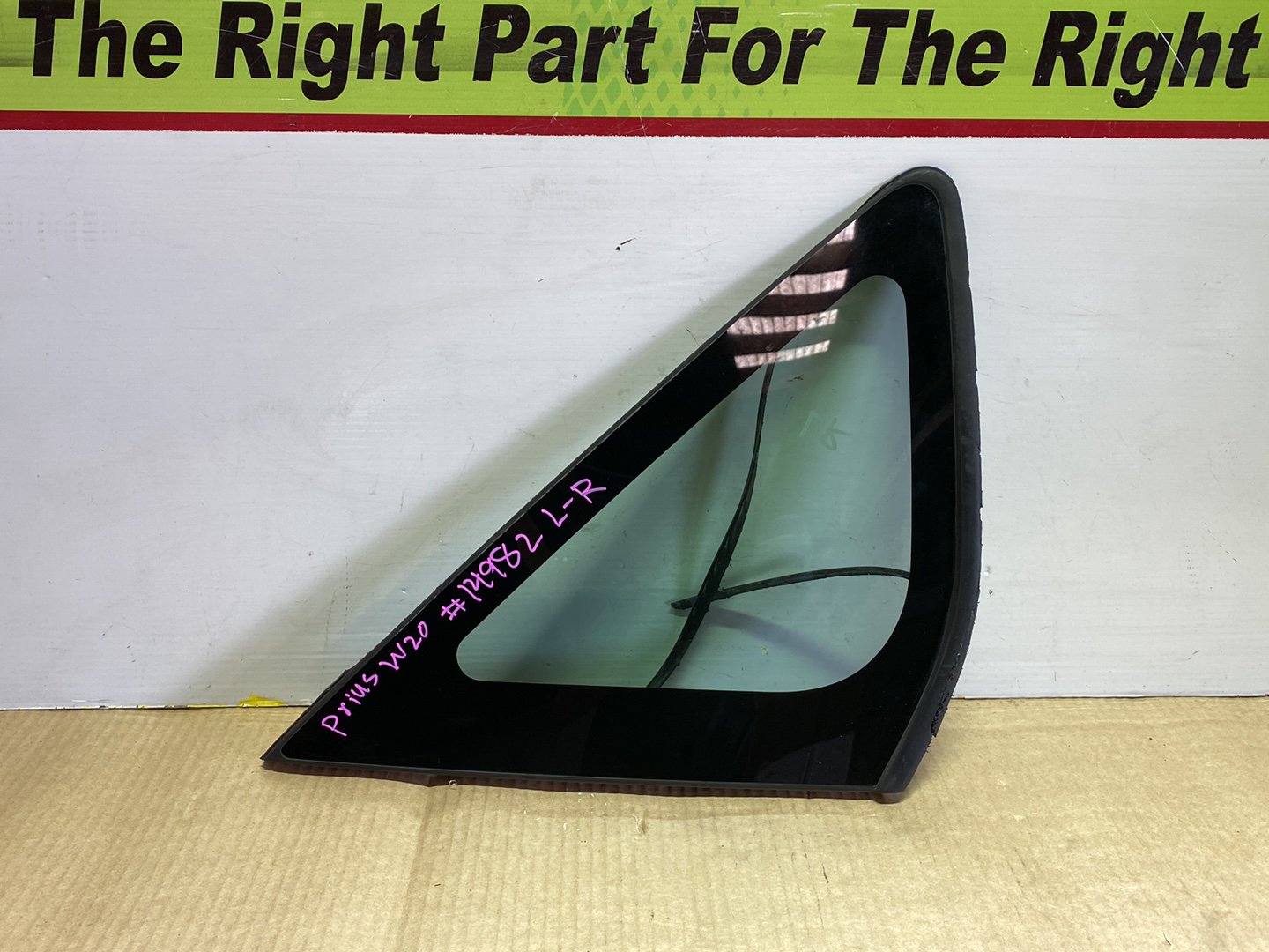 2005 Used Toyota Prius NHW20 - Left Rear Quarter Door Glass