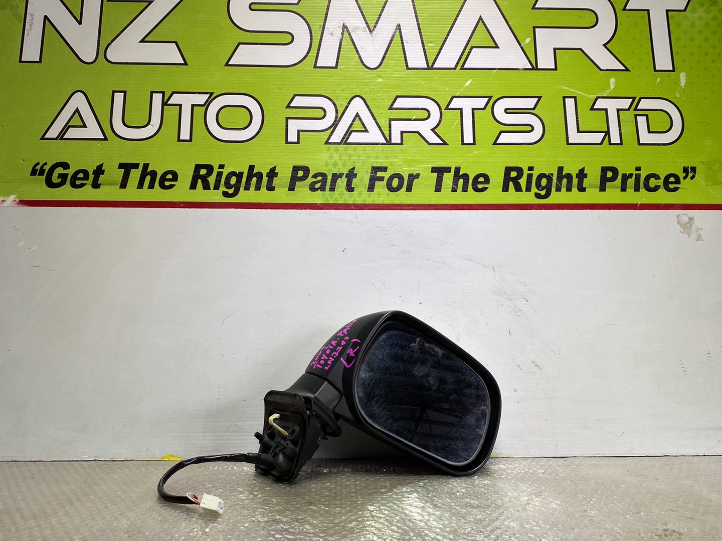 2009 Used Toyota Passo- Right Door Mirror PN: 7 wires