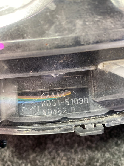 2014 Mazda CX-5 - Right Headlight PN: KD31-51030