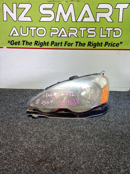 2004 Honda Integra- Left Headlight PN: 100-22392