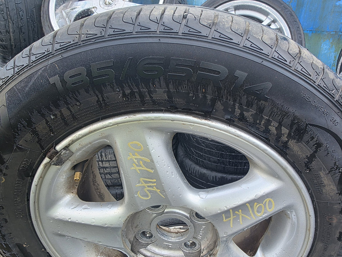 Mag Wheel Set PN: Stud Pattern 4x100/ Wheel Size 14x5.5JJ/ Offset 45