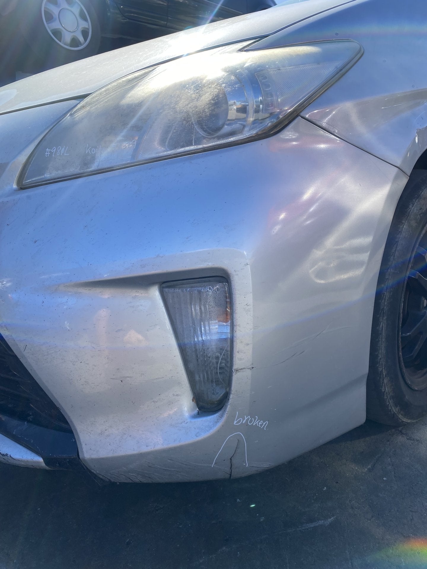 2014 Toyota Prius Hybrid ZVW30 Dismantling For Parts