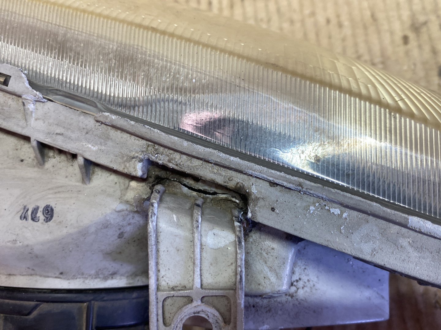 1996 Nissan Primera P11 - Right Headlight PN: Koito 100-63396