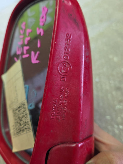 1999 Used Toyota Corolla- Right Door Mirror PN: 3 wires