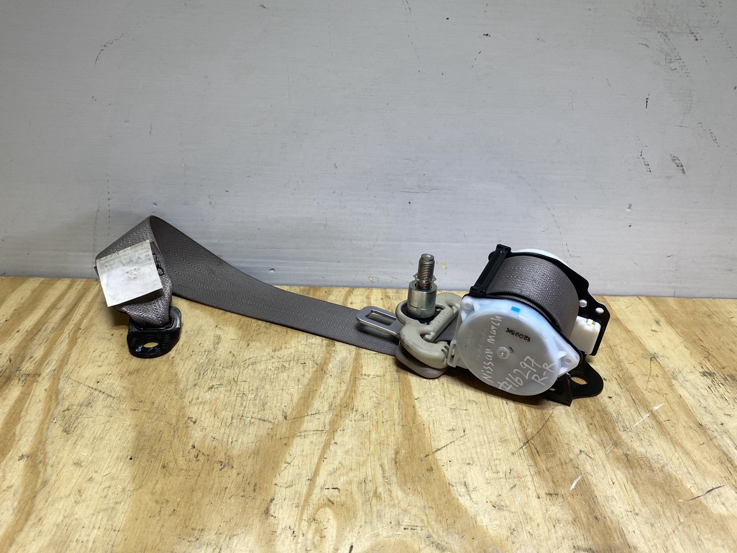 2012 Nissan March IV K13 K13 - Right Rear Seat belt