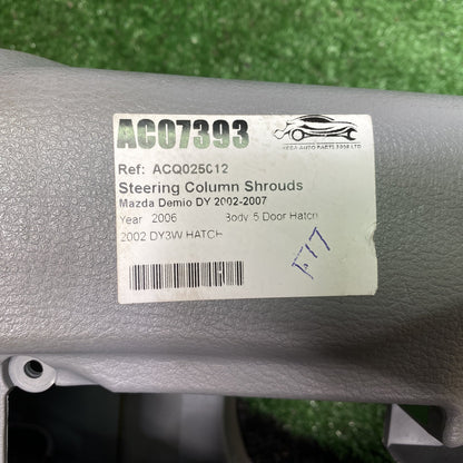 1981 Ford Laser - Steering Column Shroud PN: See photos