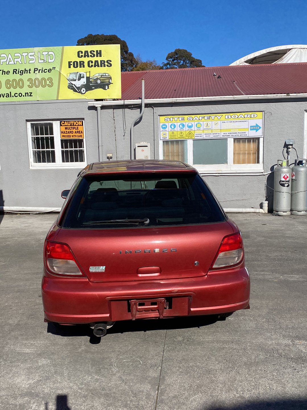 2001 Subaru Impreza GG9  Dismantling For Parts