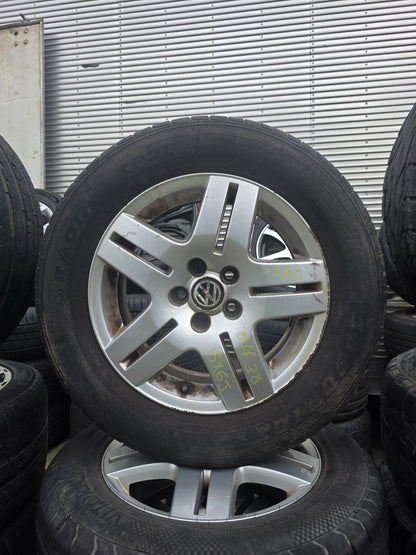 Volkswagen - Mag Wheel Set 5x100 Stud Pattern/ Wheel Size: 15x6 J/ Offset: 38