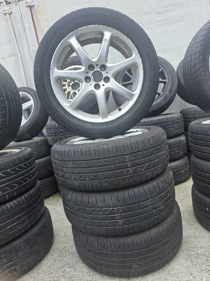 Mag Wheel Set 5x100 Stud Pattern/ Wheel Size: 17x7 JJ