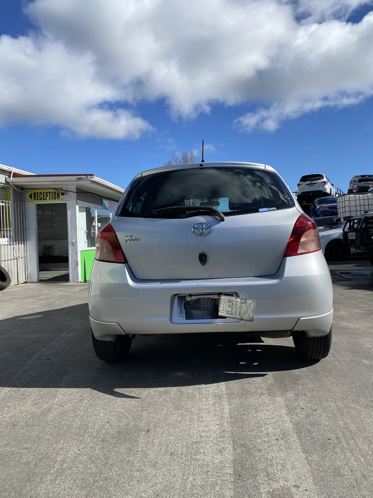 2007 Toyota Vitz SCP90
