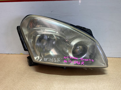 2007 Nissan Dualis J10 - Right Headlight PN: 26010JD01A