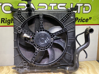 2012 Nissan March IV K13 K13 - Radiator PN: radiator fan
