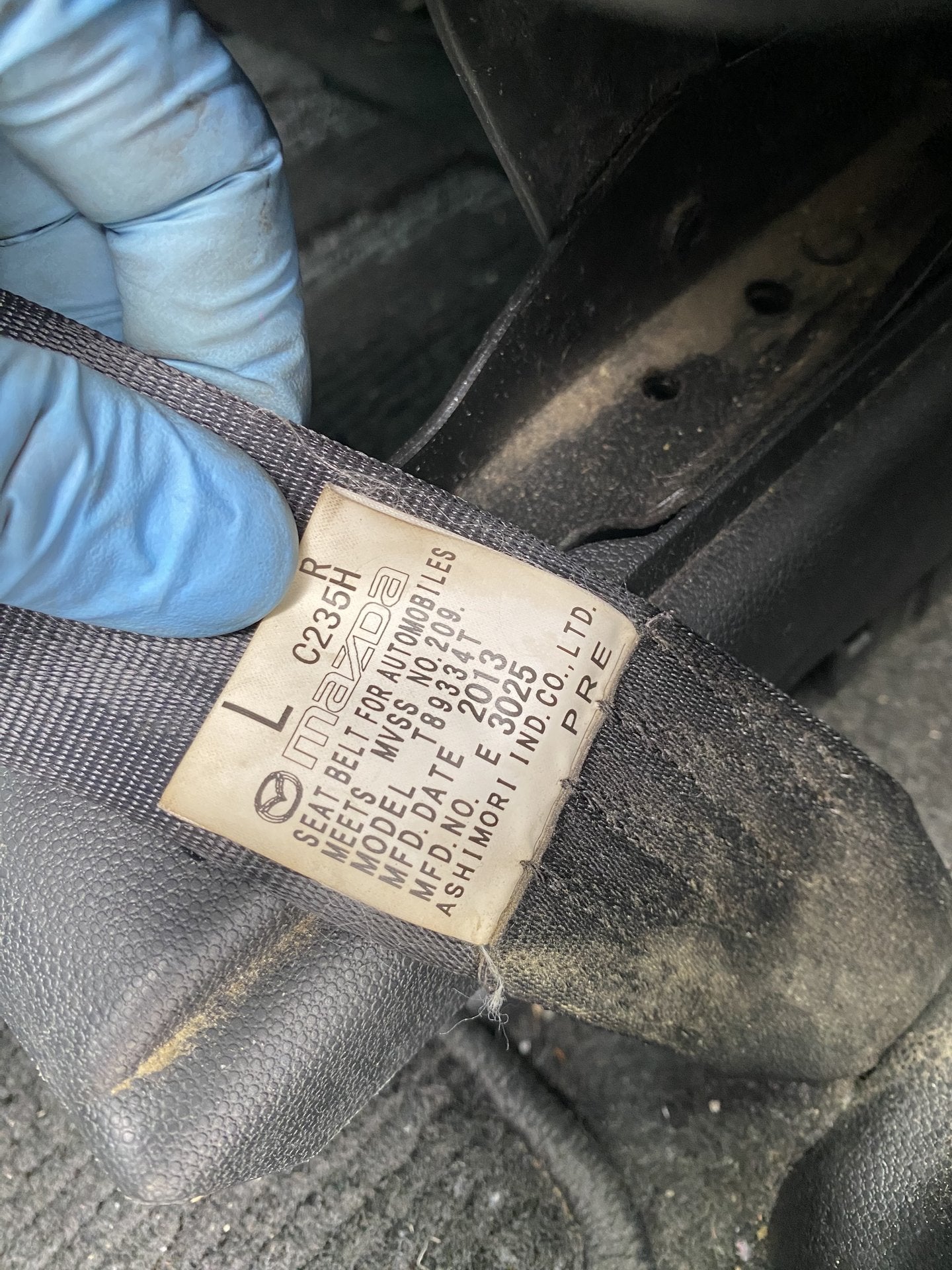 2013, Mazda, Premacy Dismantling For Parts