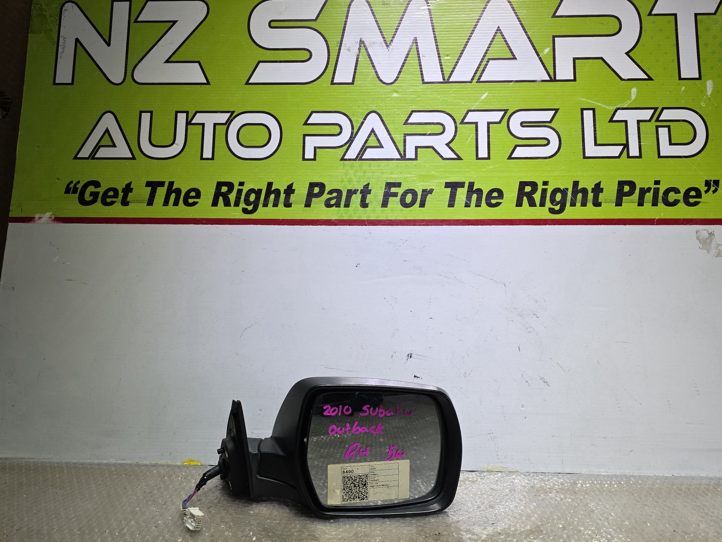 2010 Subaru Outback- Right Door Mirror PN: 5 wires