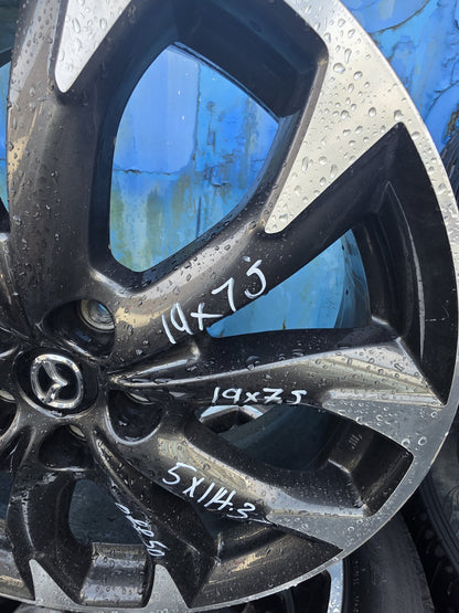 Mazda - Mag Wheel Set PN: Stud Pattern 5x114.3/ Wheel Size 19x7JJ/ Offset 50