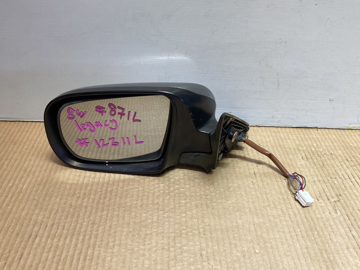2005 Subaru Legacy BP5 - Left Door Mirror PN: 8 wires