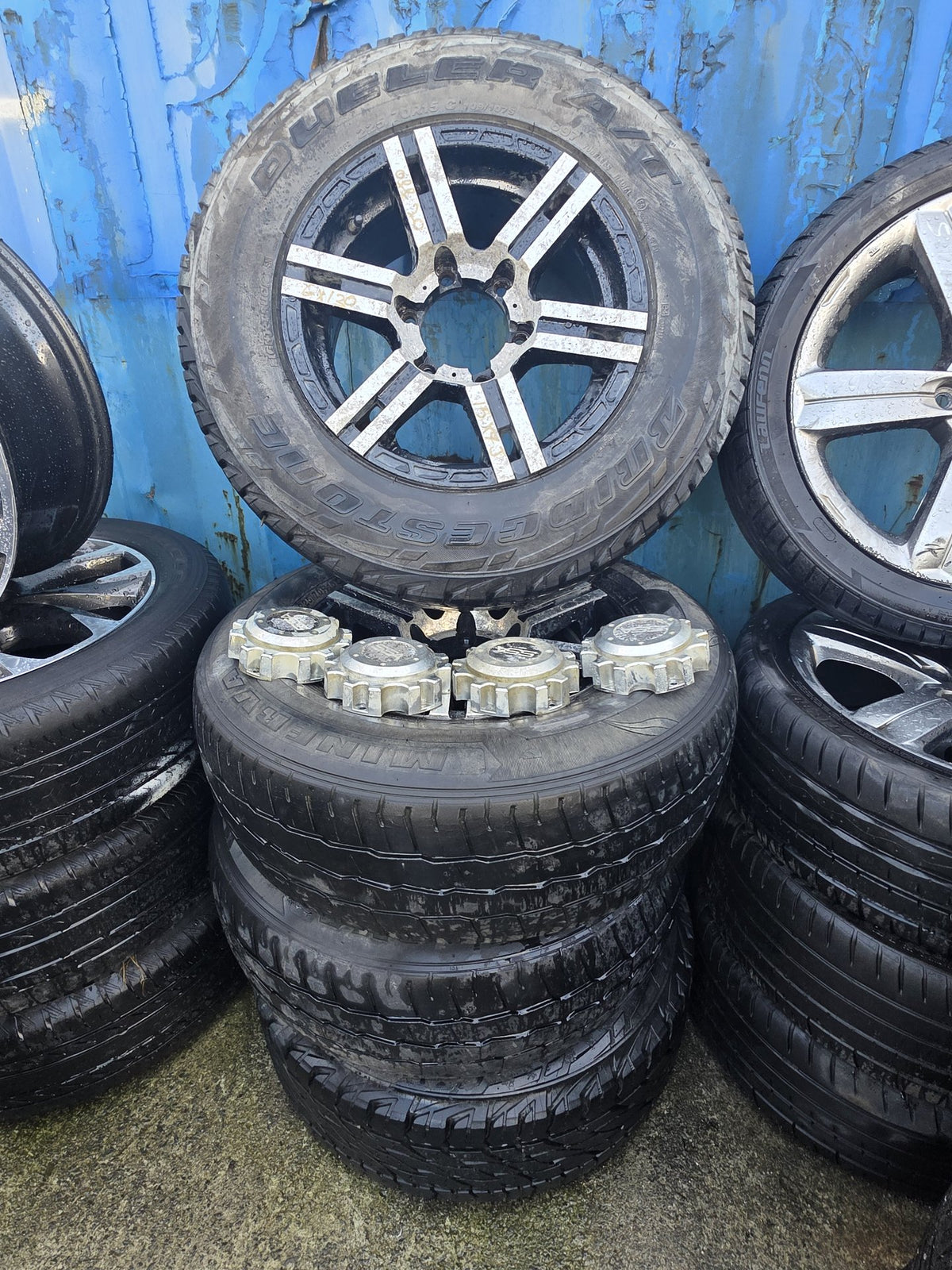 - Mag Wheel Set PN: Stud Pattern 6x130/ Wheel Size 15x7JJ/ Offset 20