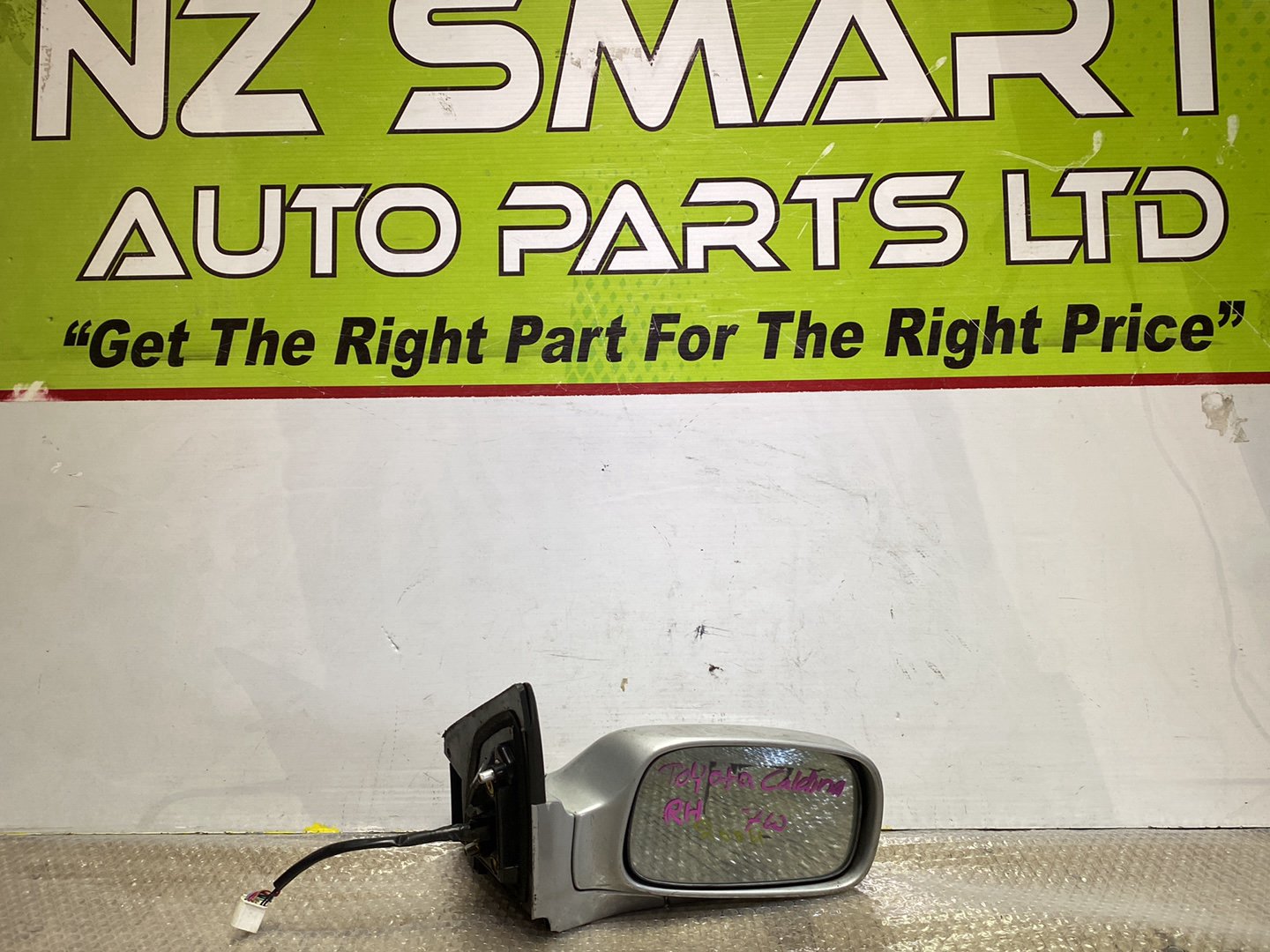 2004 Used Toyota Caldina- Right Door Mirror PN: 7 wires