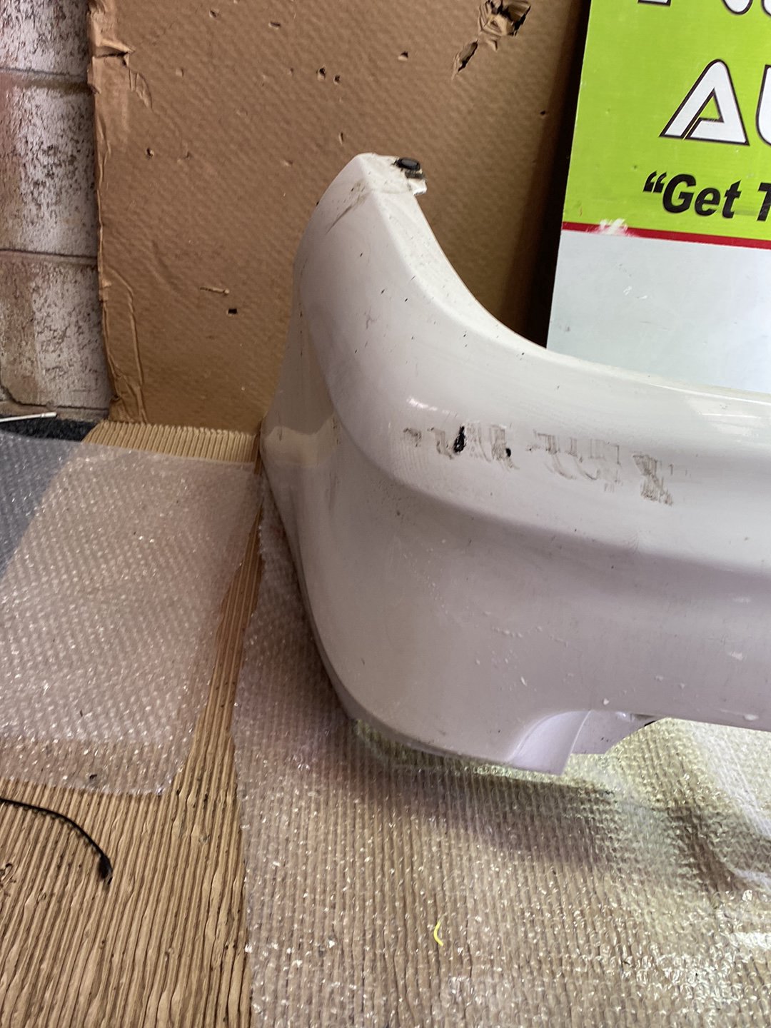 2007 Used Toyota Corolla- Rear Bumper PN: see photos