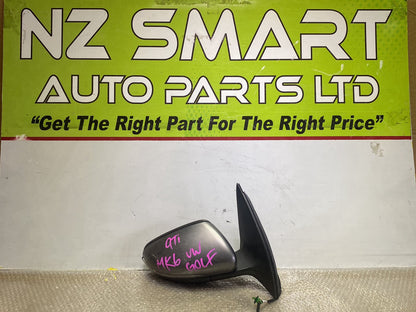 2011 Volkswagen Golf GTI- Right Door Mirror PN: 9 wires