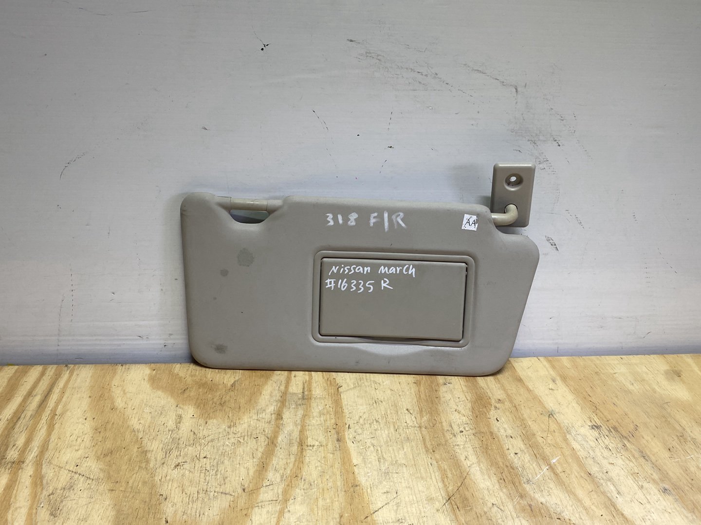 2012 Nissan March IV K13 K13 - Right Sun Visor