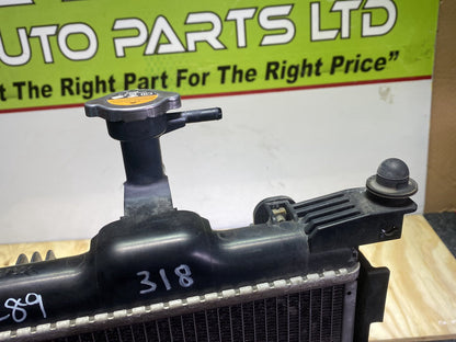 2012 Nissan March IV K13 K13 - Radiator PN: radiator fan