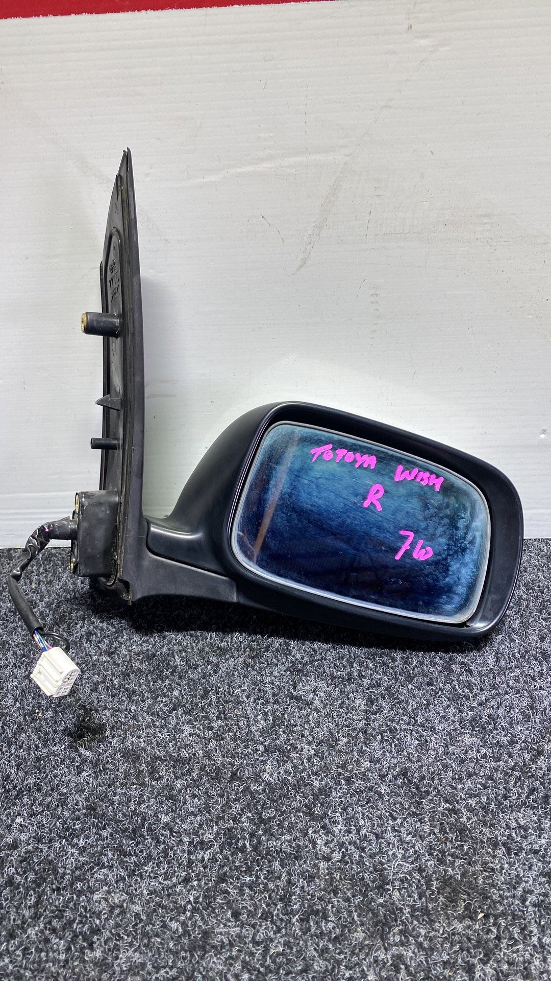 2006 Used Toyota Wish E10 ANE11 - Right Door Mirror PN: 7 WIRE TYPE