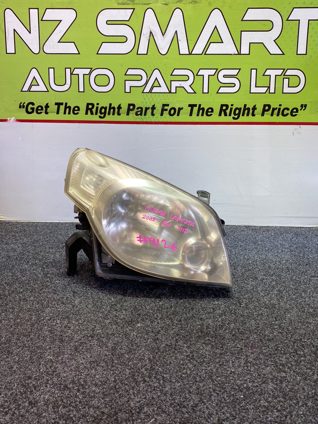2005 Nissan Lafesta - Right Headlight PN: hchr-253