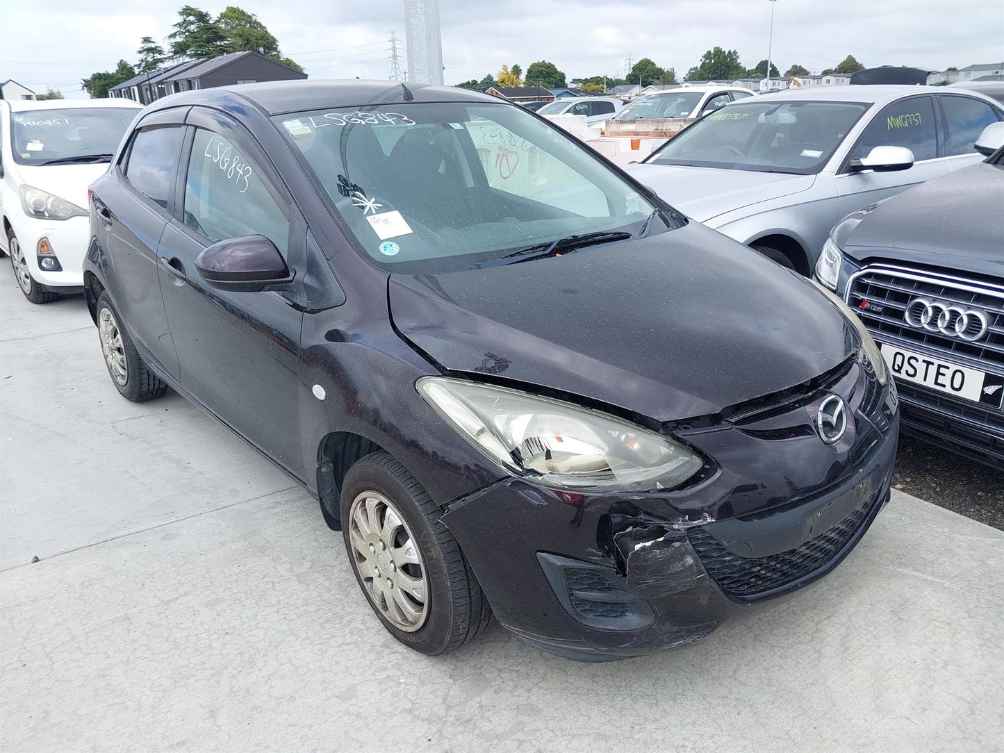 2012 Mazda Demio DE3FS Dismantling For Parts