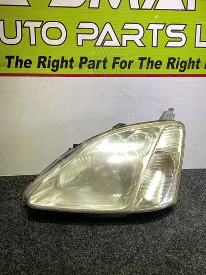 2003 Honda Civic - Left Headlight PN: STANLEY P1528