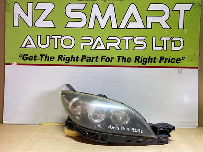 2008 Mazda Axela BK - Right Headlight PN: Auto Adjust/ Hid Type/ Stanley P2952