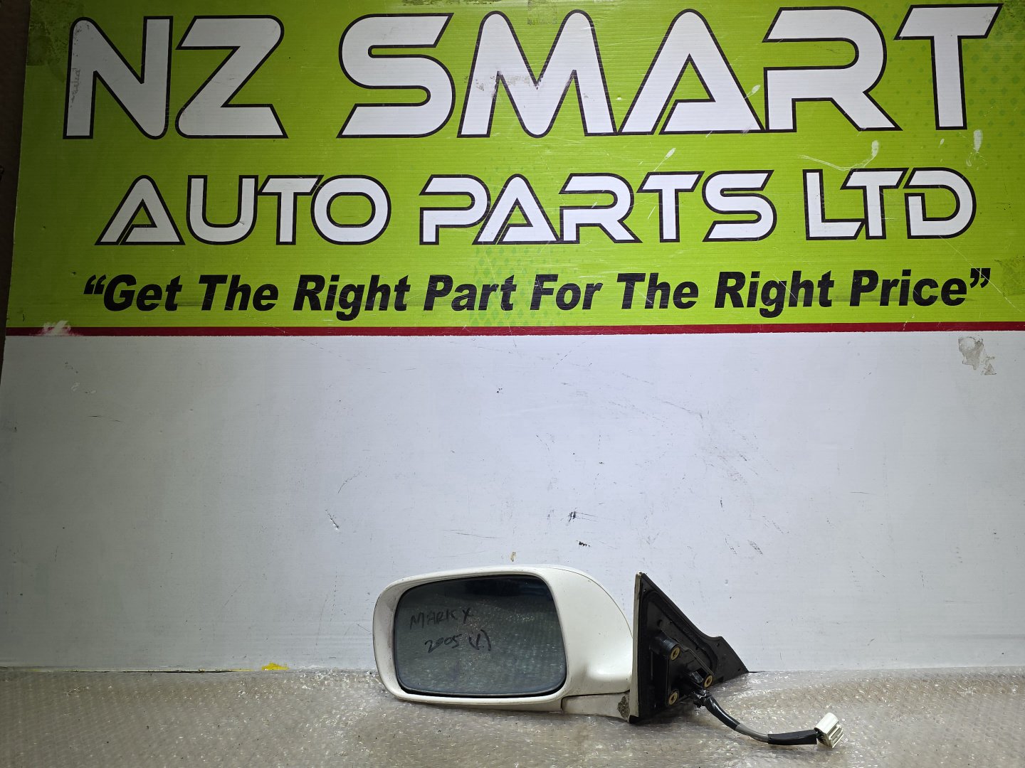 2005 Used Toyota Mark X- Left Door Mirror PN: 7 wires