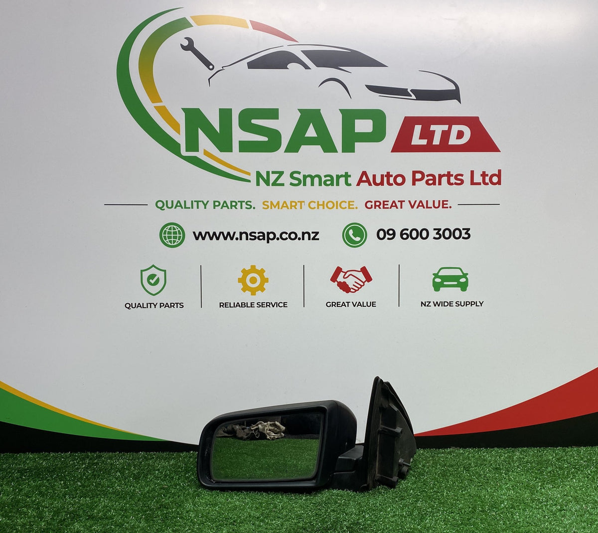 2003 Holden Commodore - Left Door Mirror PN: 3 Pins