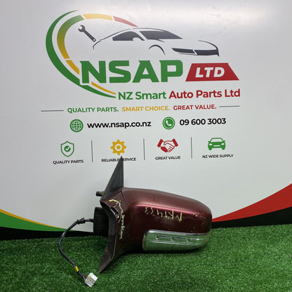 2006 Nissan Elgrand - Left Door Mirror PN: 7 wires