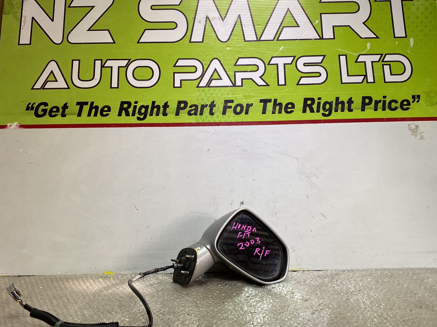2003 Honda Fit- Right Door Mirror PN: 5 wires