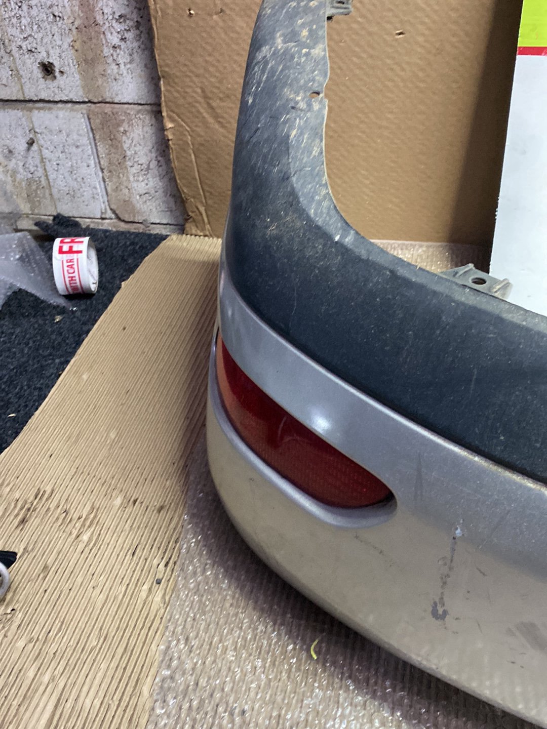 2007 Used Toyota Harrier- Rear Bumper PN: see photos