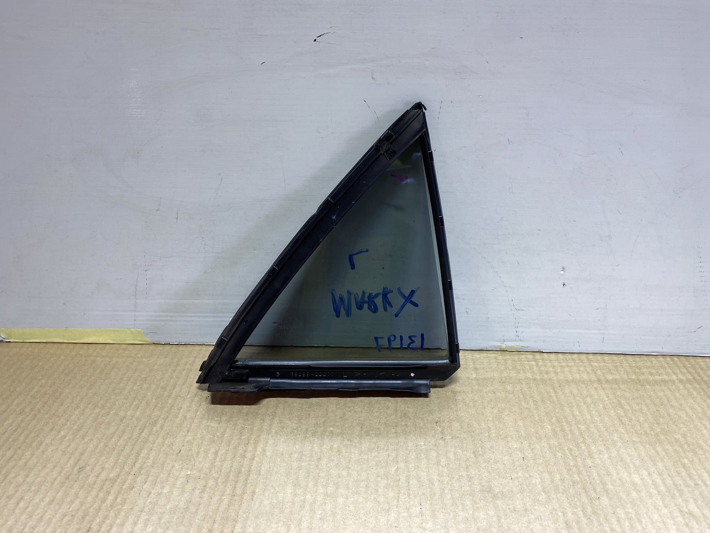 2005 Used Toyota Mark X GRX120- Left Rear Quarter Door Glass PN: