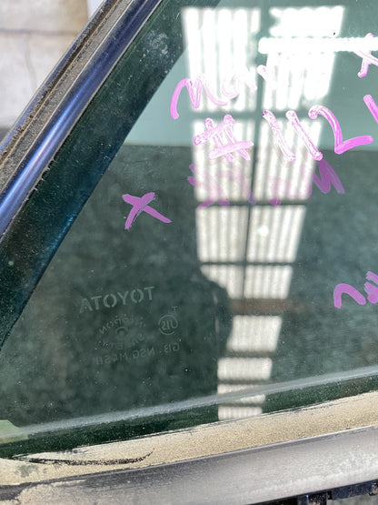 Toyota Mark X- Right Rear Quarter Door Glass