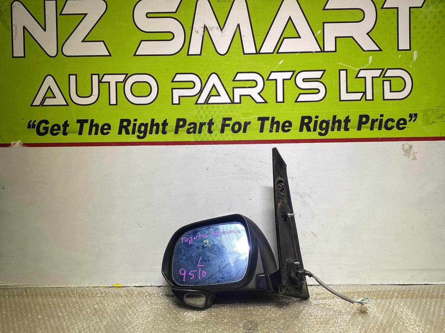 2009 Used Toyota Estima- Left Door Mirror PN: 7 wires