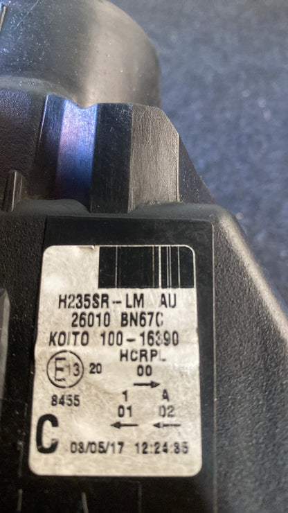 2006 Nissan Pulsar - Right Headlight PN: 100-16390