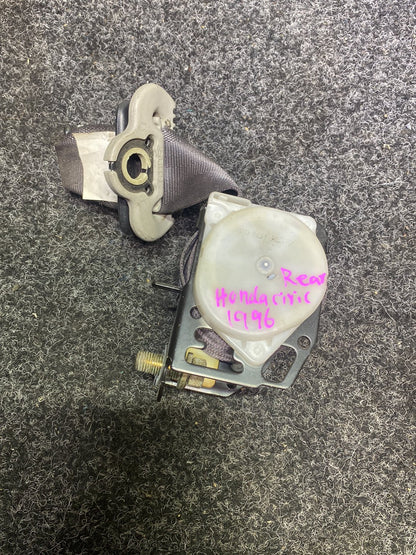 1996 Honda Civic - Right Rear Seat belt PN: Model No TK-AB0-J807
