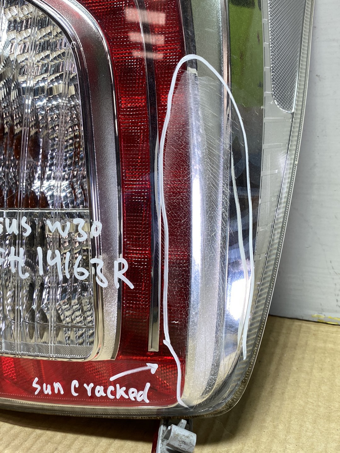 2012 Used Toyota Prius ZVW30 - Right Taillight PN: STANLEY 47-55