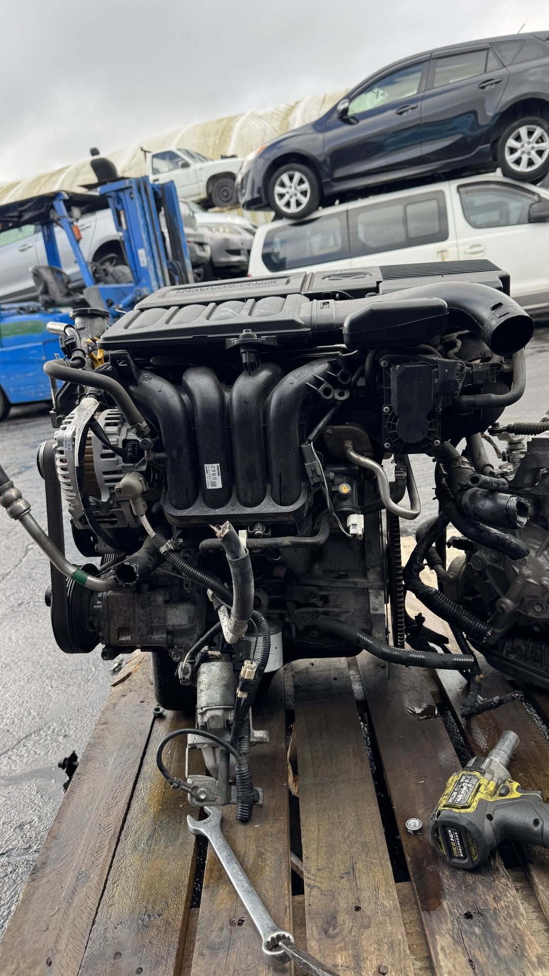 2009 Mazda Axela BL5FW - Engine