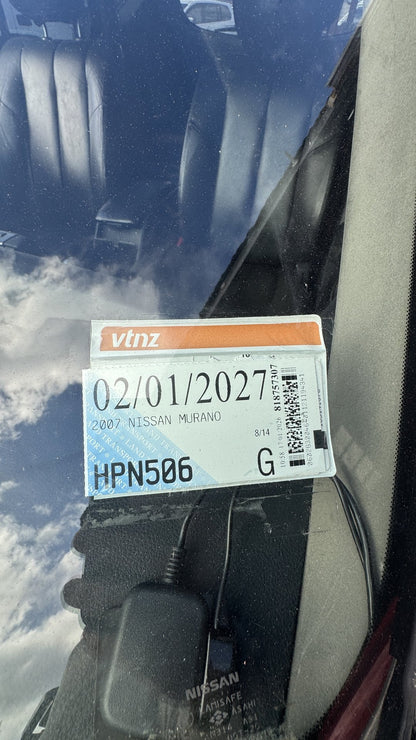 2007 Nissan Murano PZ50     Dismantling For Parts